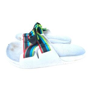Chaco White Chillos Slip-on Sandal Shoes Womens Size 5